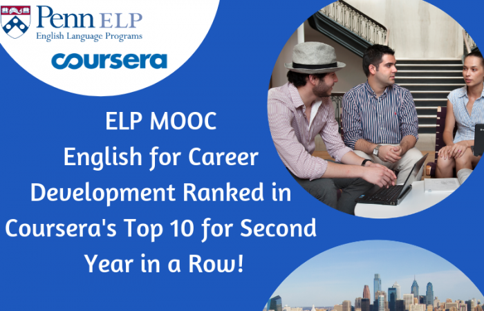 ELP MOOC Ranked Among Coursera’s Top Ten Most Popular Courses