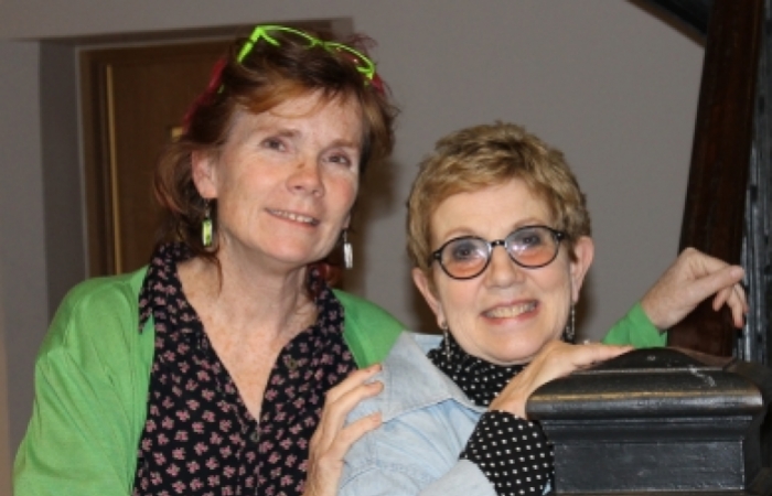Sheila Mayne and Susan Caesar celebrate 15 years at the ELP
