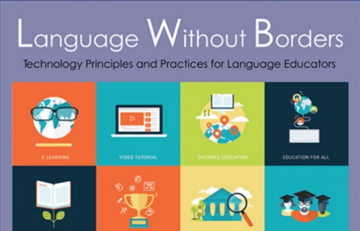 Steve Kopec presents at Language Without Borders workshop