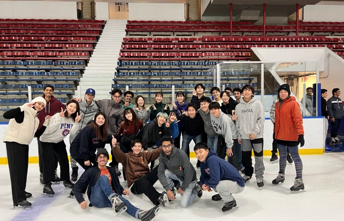 The ELP celebrated the End of Session at the Penn Ice Rink!