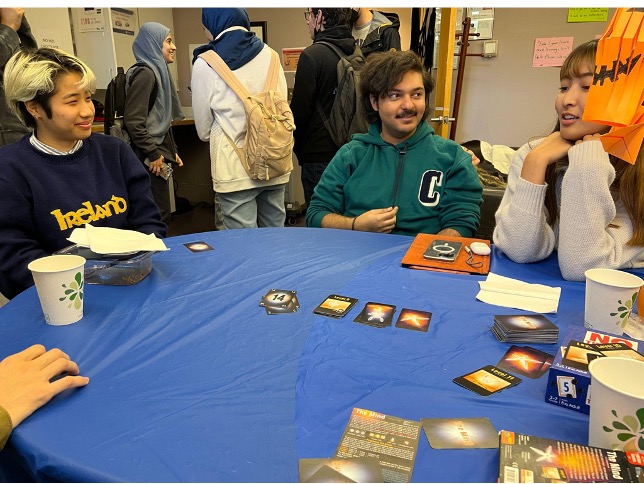 Students spent a lot of time in the student center and playing board games with friends has never been more enjoyable!