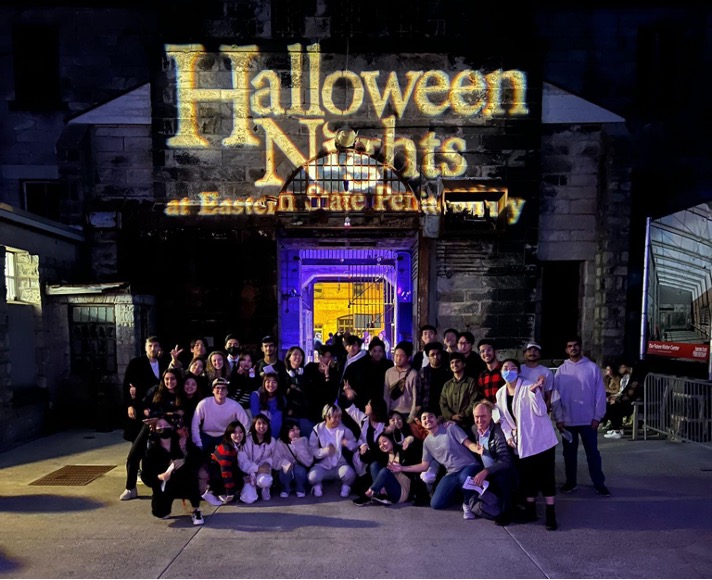 Spending a thrilling and fun Halloween night at the Eastern State Penitentiary