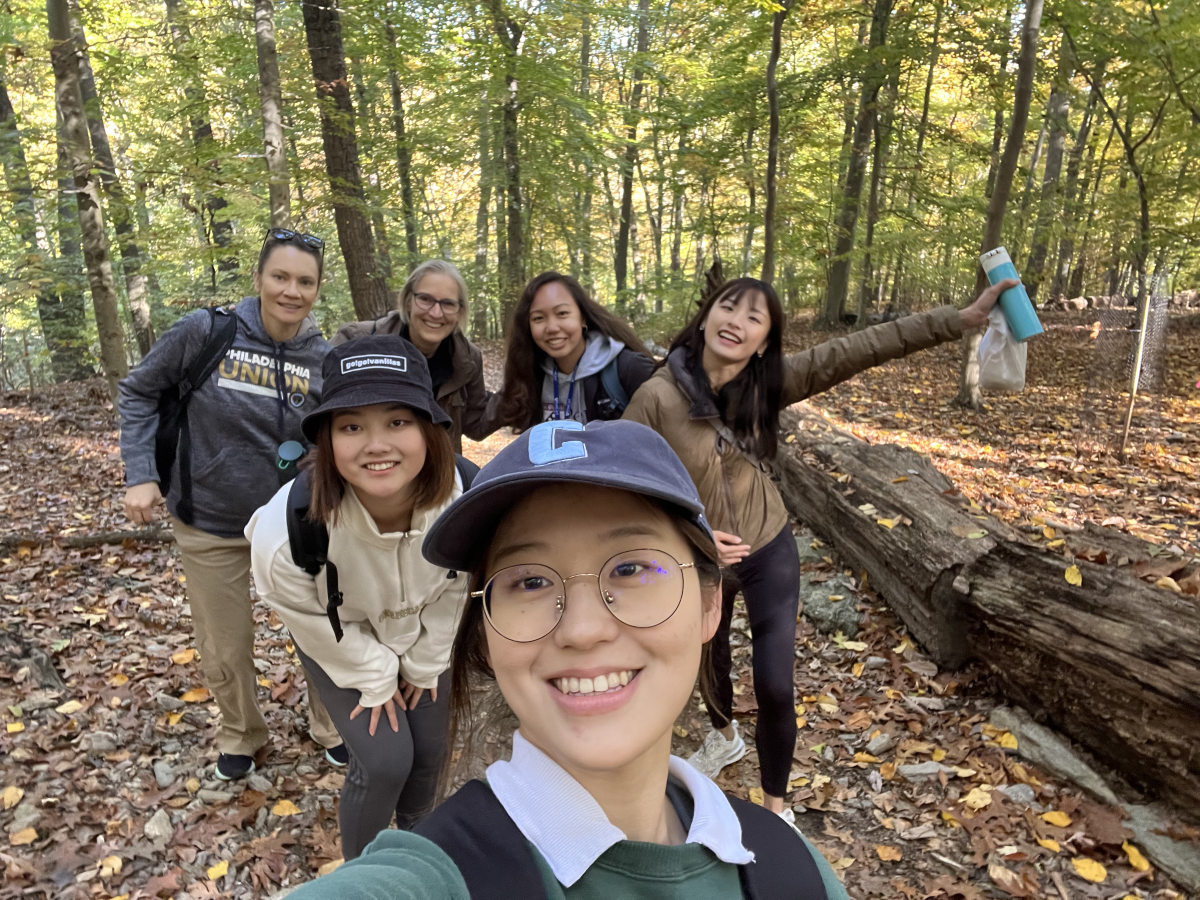 hiking in the Wissahickon