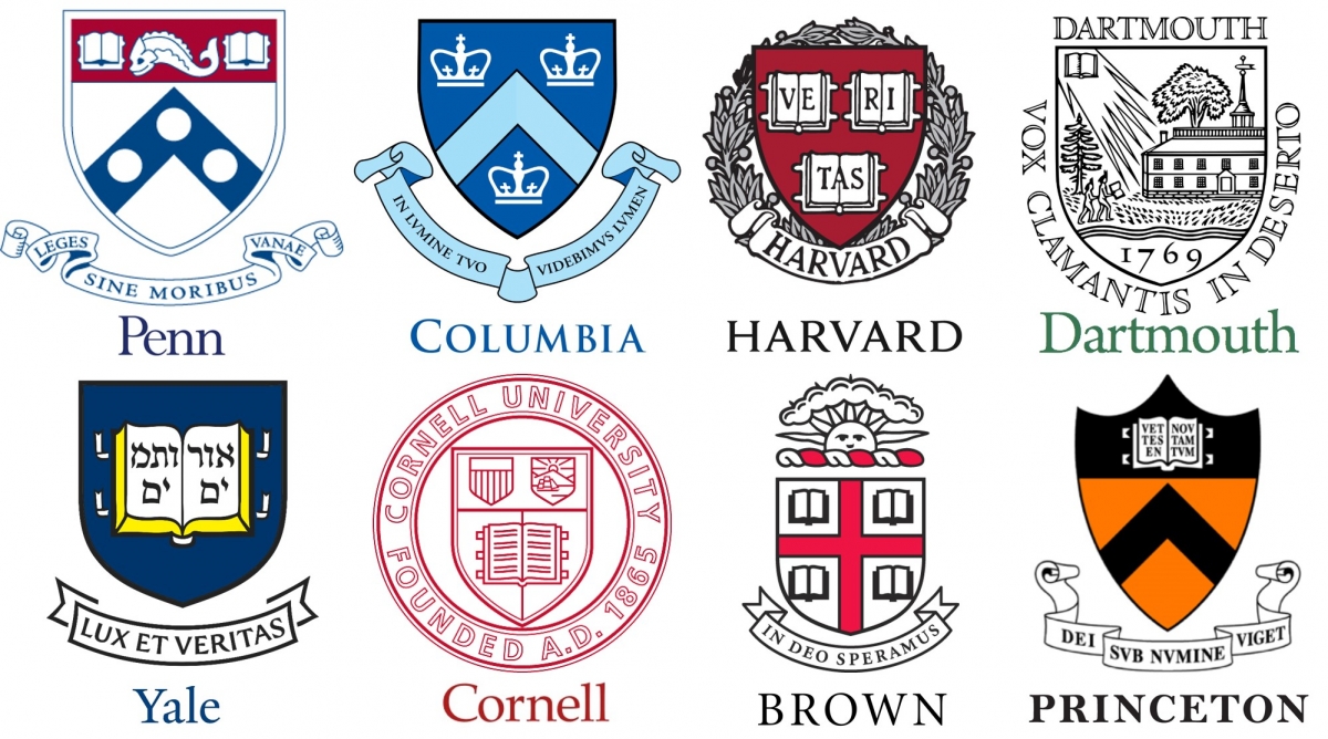 Ivy League University logos